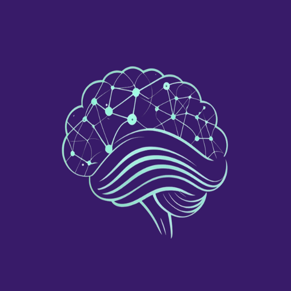Neural network brain illustration representing the connected, pattern-seeking ADHD mind
